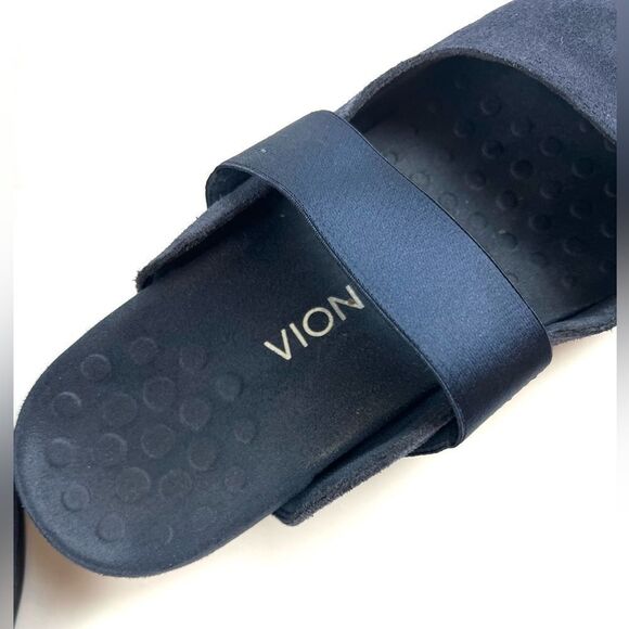 Vionic Blue Laurel Mules - Picture 4 of 7